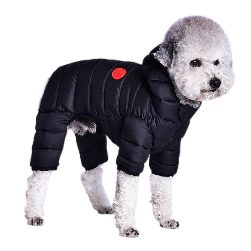 Glorious Kek Winter Dog Overalls Jacket Waterproof Lightweight Padded