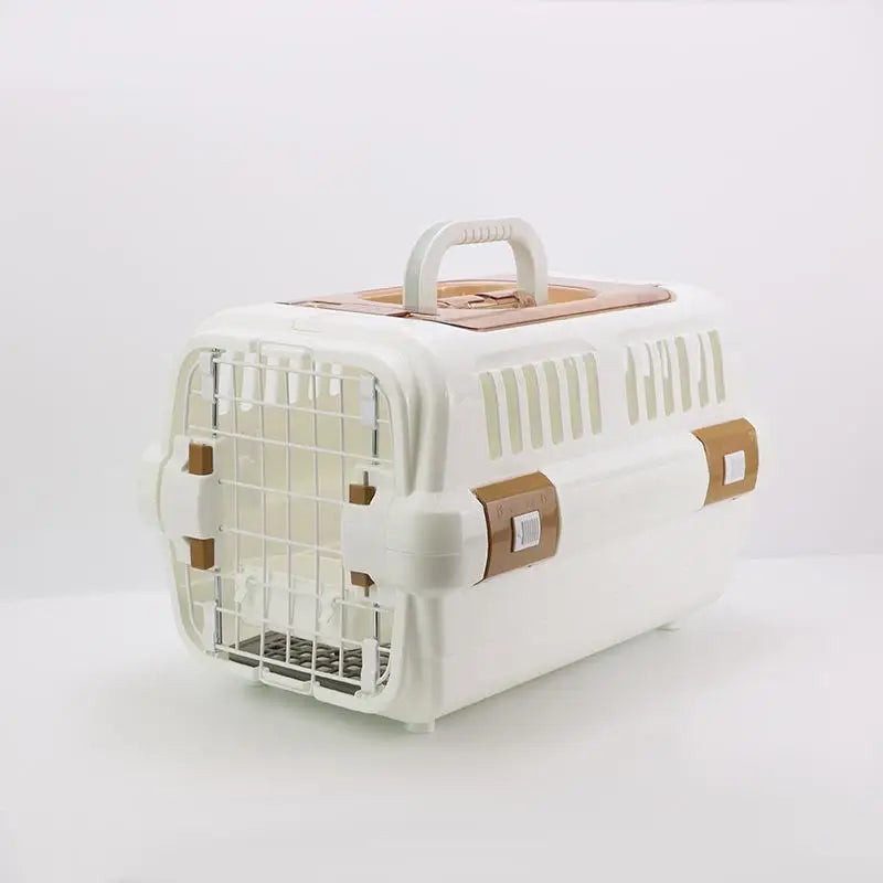 Outdoor Portable Cat Carrier Large Capacity Ventilated Cage For Pets