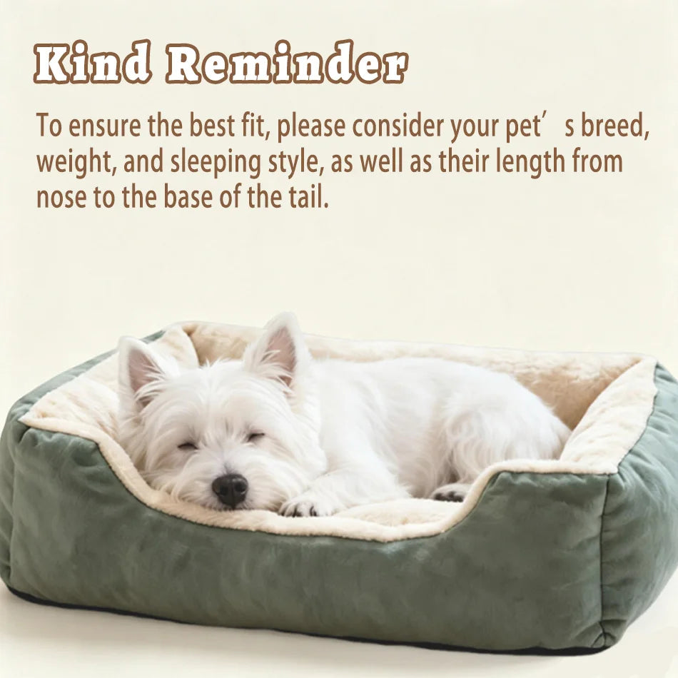 Comfortable cushion bedding for dogs and cats