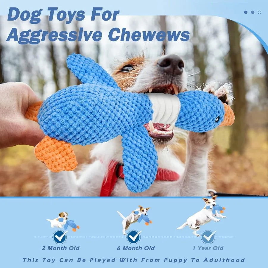 Hign-concerned Indestructible Goose Chew Toy for Aggressive Chewers