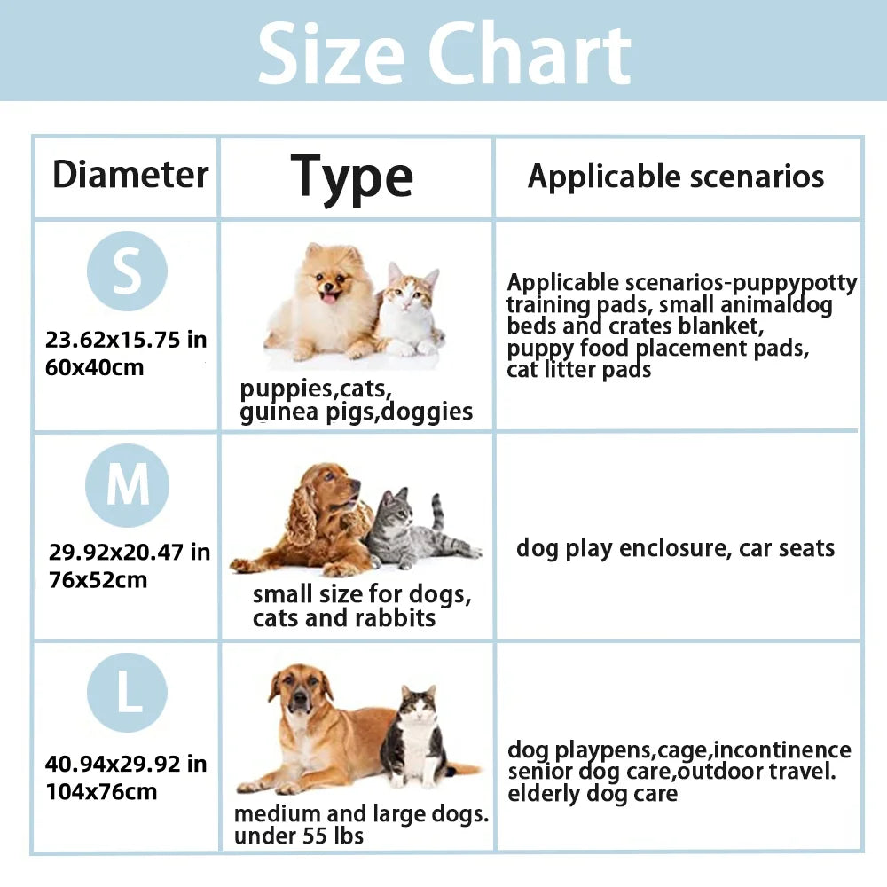 QiuqiuPetty Waterproof Dog Blanket Thickened Pet Mat For Dogs