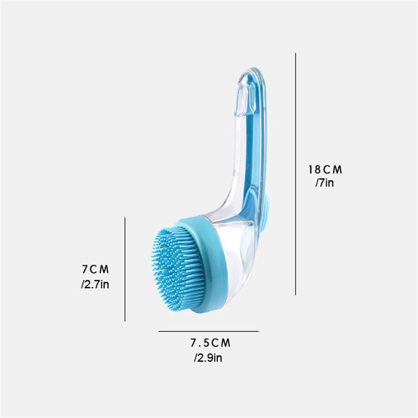 Multifunctional Pet Shampoo Brush and Liquid Bathing Massage Brush