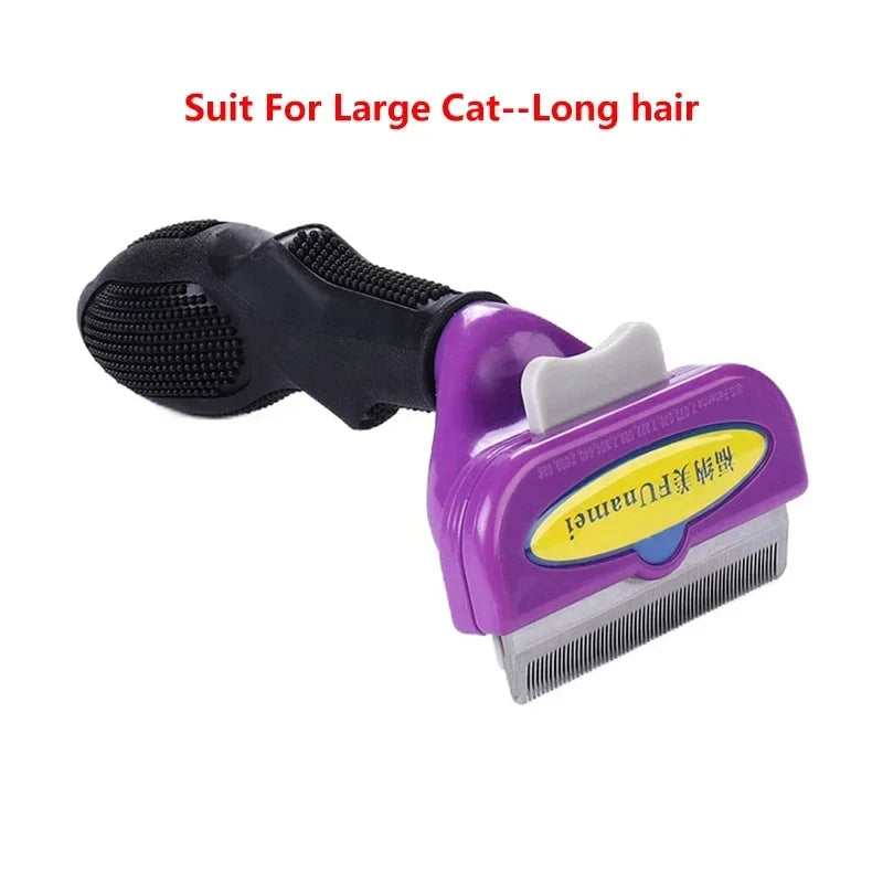 Pet Hair Removal Comb Grooming Brush For Cats And Dogs
