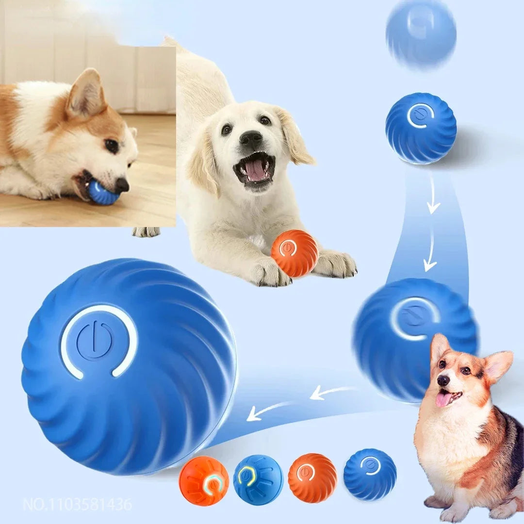 Smart Pet Interactive Ball Toy For Dogs And Cats Entertainment