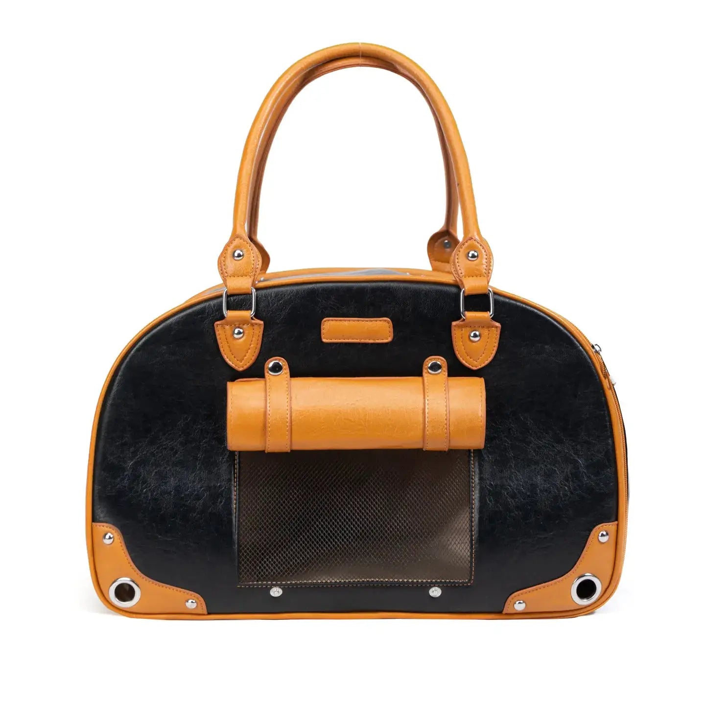 Waterproof PU Leather Pet Bag Carrier Sling For Cats Dogs by Furtastic Pet Essentials