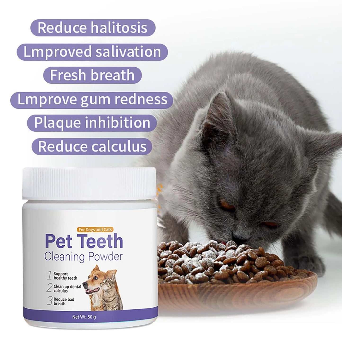 Pet Toothpaste for Cats and Dogs Fresh Breath Dental Care