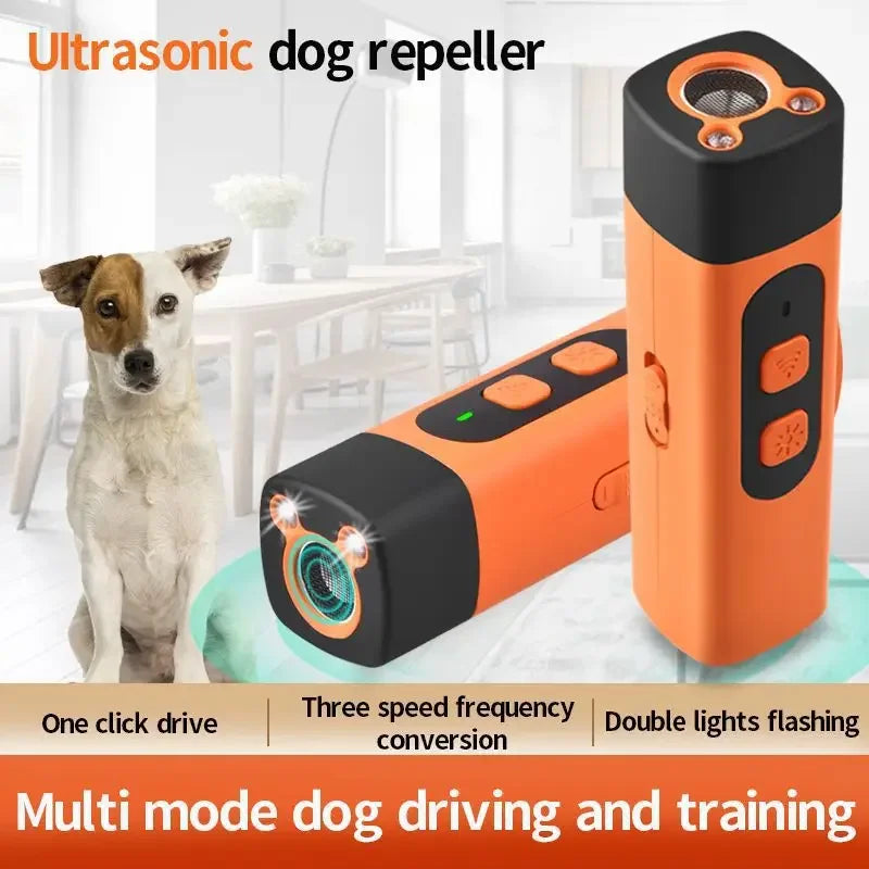 High Concerned Ultrasonic Dog Bark Deterrent Trainer Rechargeable