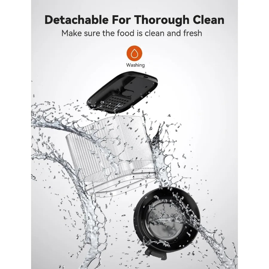 Hign-concerned Automatic Cat And Dog Feeder With App Control