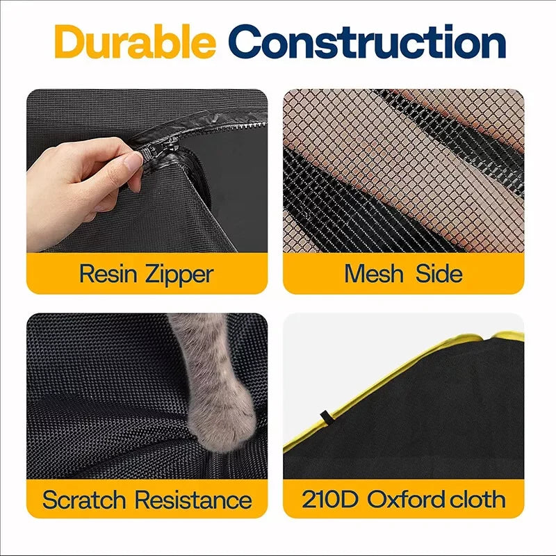 Closure Outdoor Cat Enclosure 2in1 Portable Catio With Tent