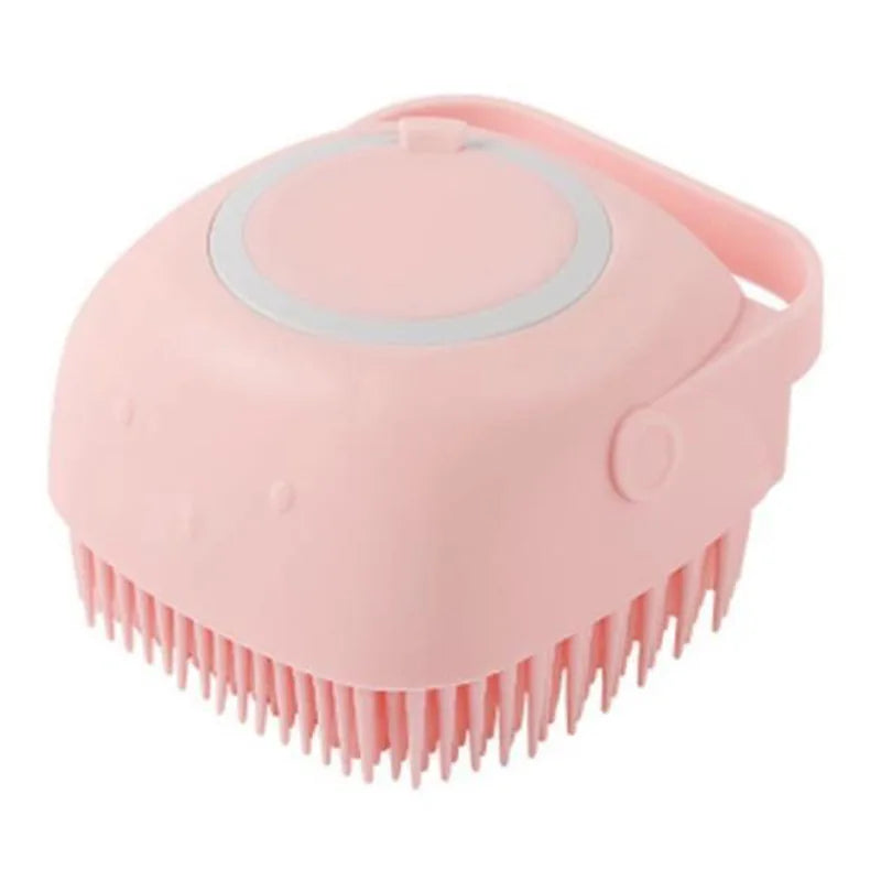 Silicone Dog Bath Massage Gloves For Pet Grooming And Shampooing