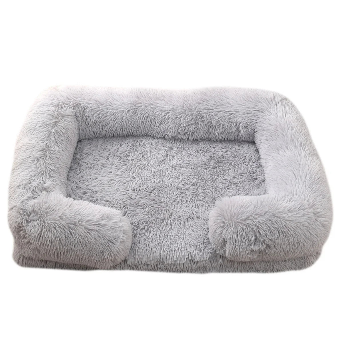 Plush Dog Bed Winter Thickened Pad Sofa With Removable Mat