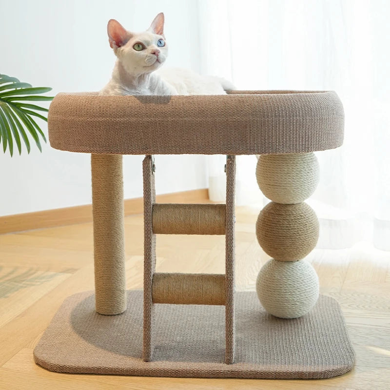 Guangdong Indoor Cat Climbing Frame With Ice Mat and Ball