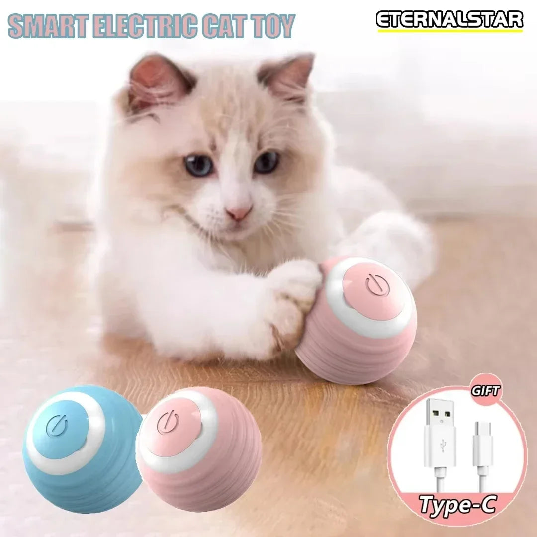 Smart Pet Interactive Ball Toy For Dogs And Cats Entertainment