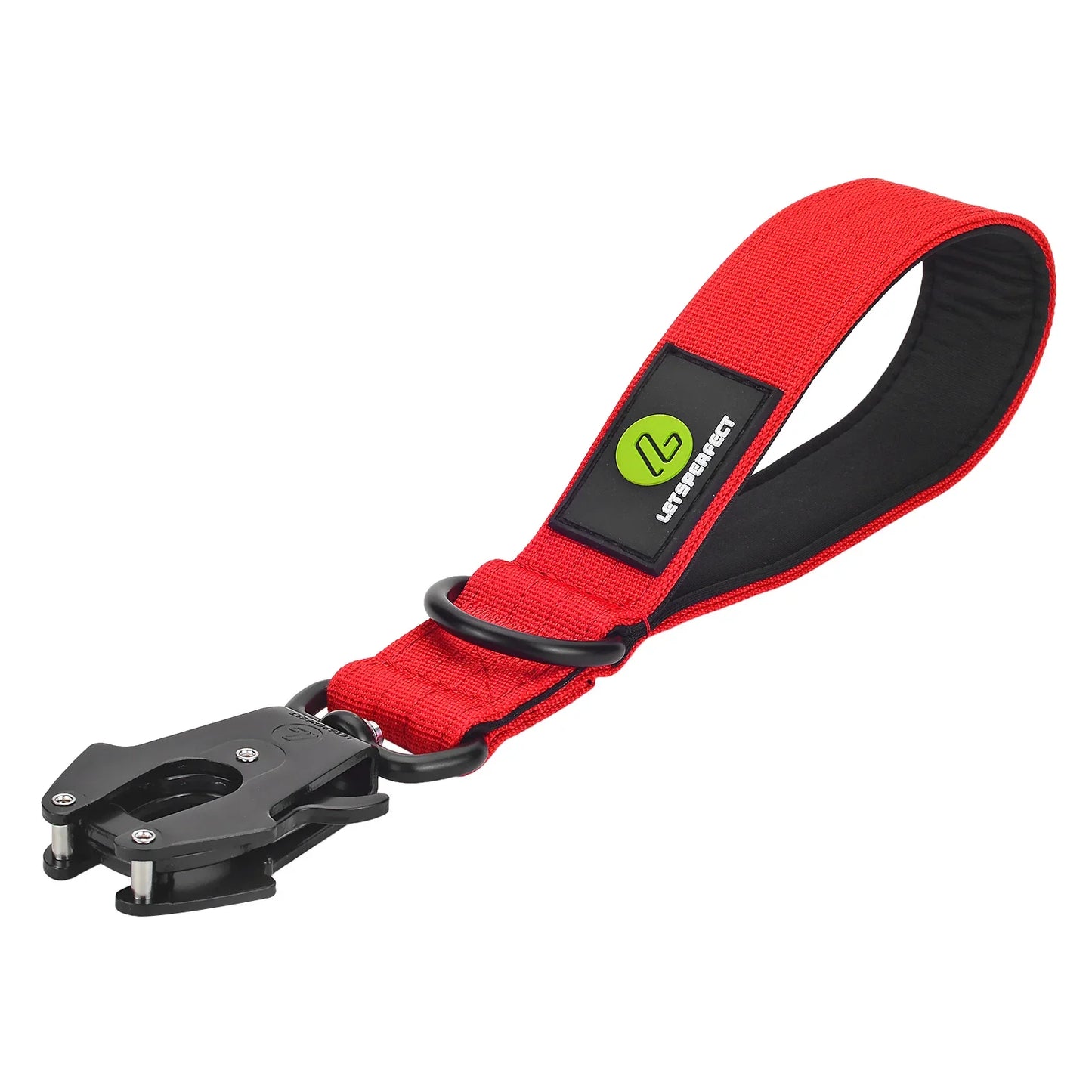 Nylon Short Dog Leash With Padded Handle Reflective Traffic Lead