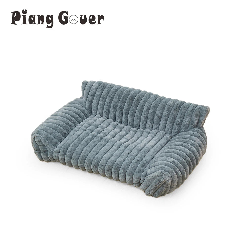 Piang Gouer Winter Warm Cat Dog Bed Cozy Plush Nest