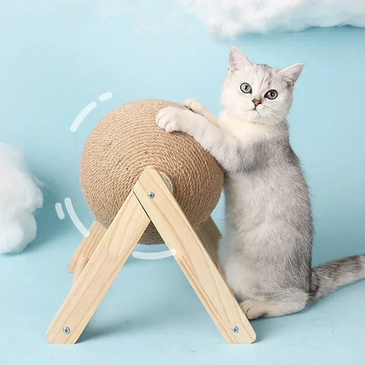 Cat Scratching Ball Toy Sisal Rope Ball for Cats