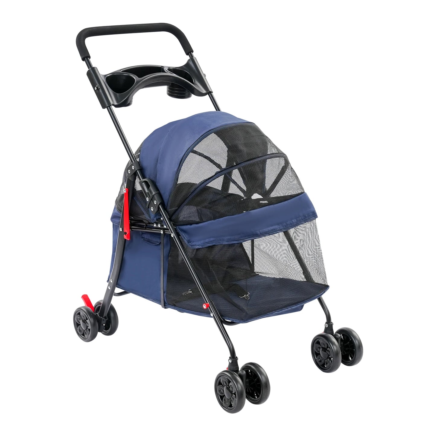 Foldable Lightweight Pet Cart For Small To Medium Dogs