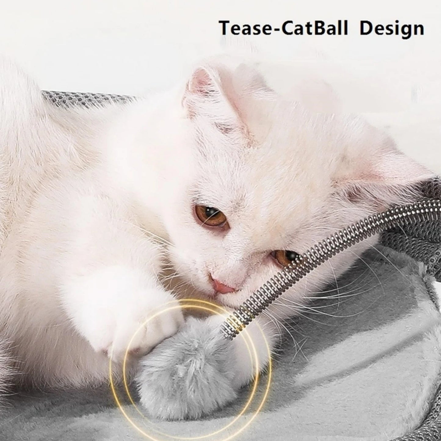 Raised Cat Hammock Bed With Removable Washable Mattress For Pets Indoor Outdoor