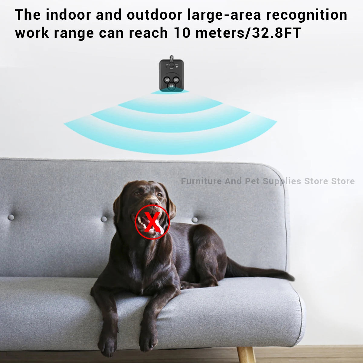 High Concerned Ultrasonic Bark Control Device With Three Modes