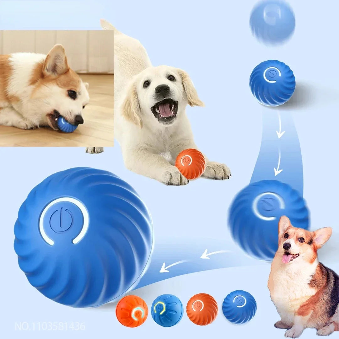 Smart Pet Interactive Ball Toy For Dogs And Cats Entertainment