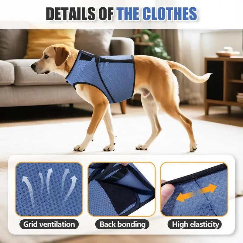 Thunderstorm Relief Pet Vest Breathable Anxiety For Dogs And Cats