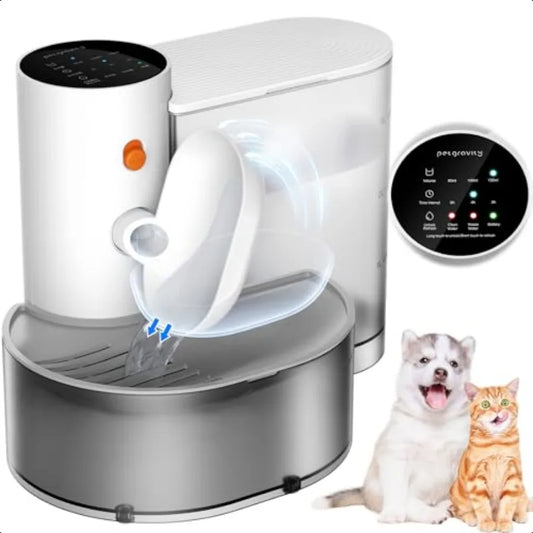 Hign-concerned Smart Pet Water Fountain Automatic No Filter Self-Cleaning