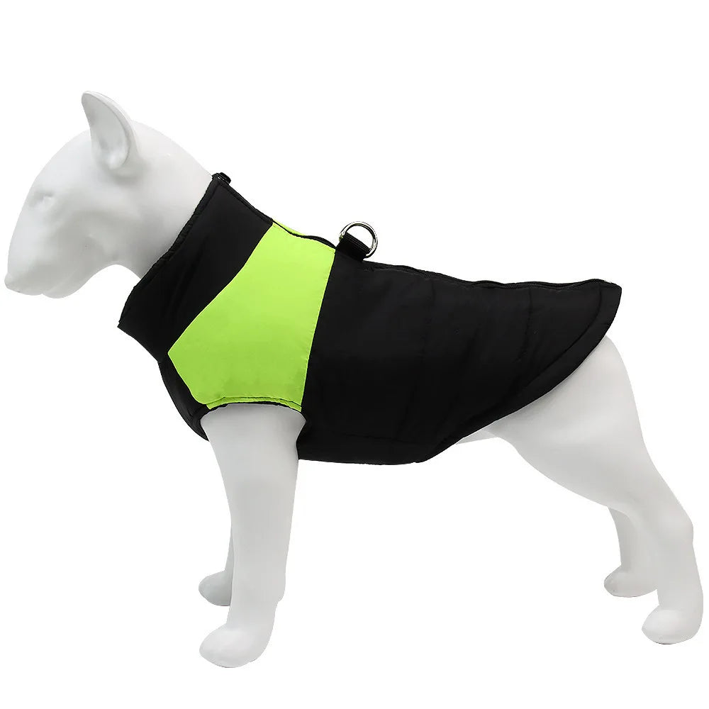 CN Guangdong Dog Winter Coat Thickened Warm Vest Windproof Jacket