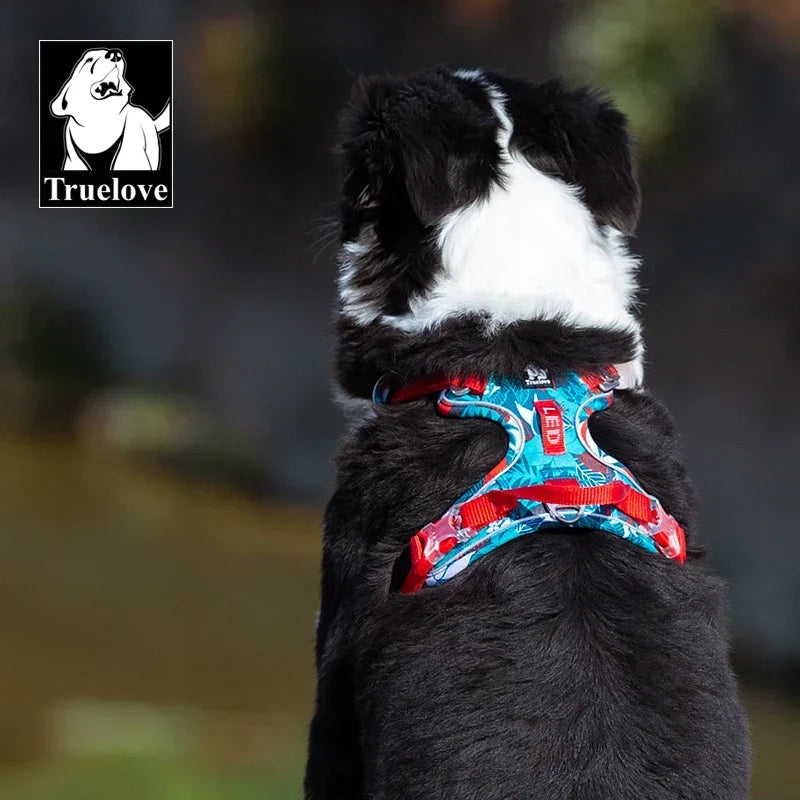 TRUELOVEB Explosion-Proof Dog Harness Reflective Nylon TLH5653