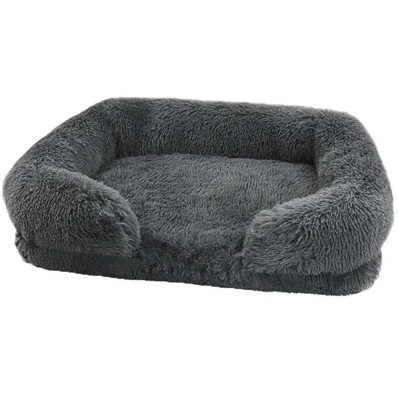 NONECN Thickened Orthopedic Dog Bed For Large Dogs With Plush Washable Cover