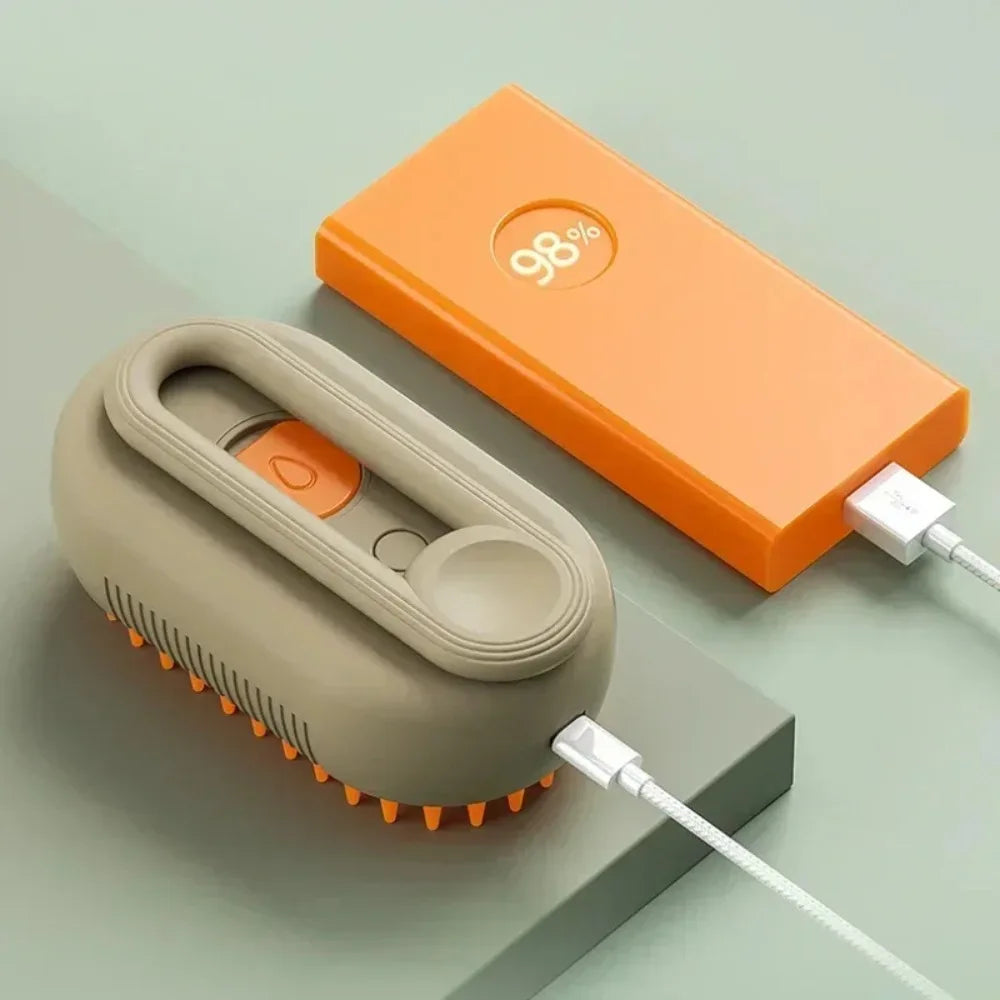 NOVELTY MOON 3 In 1 Electric Pet Grooming Brush Pro
