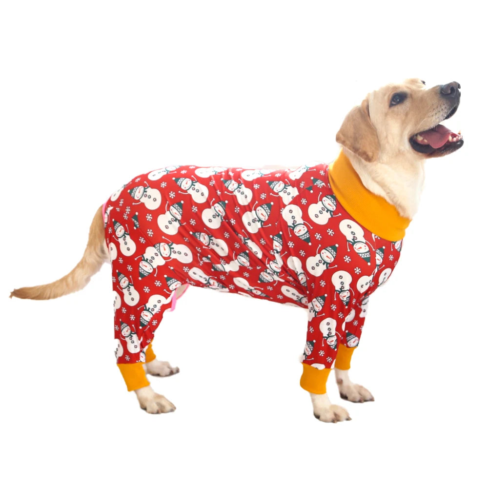 Guangdong Dog Pajama Santa Claus Onesie Soft Stretchable