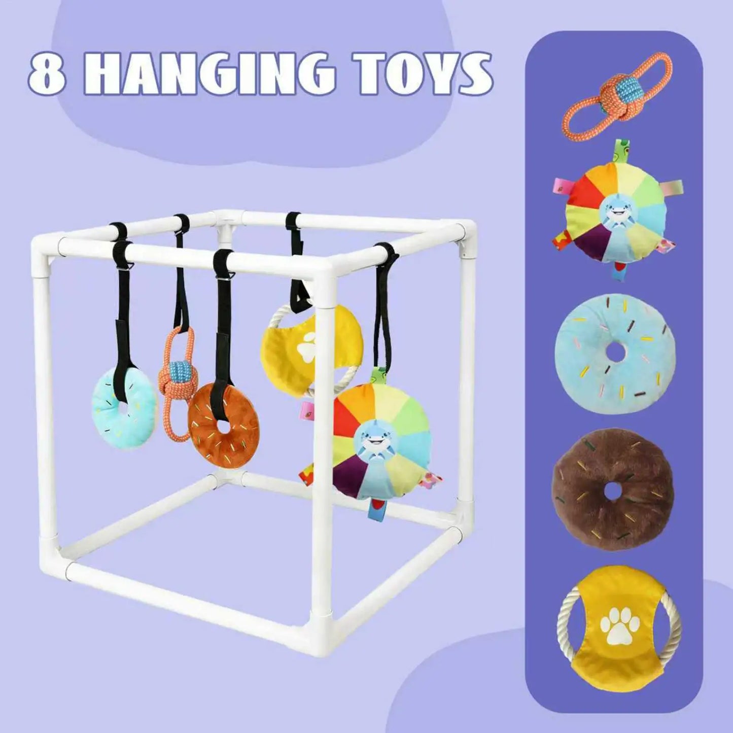 Dog Agility Indoor Playground With Interactive Toys For Small Dogs