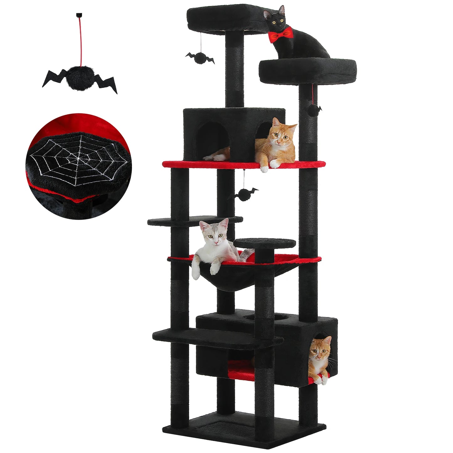 PAWZ Road Large Cat Tree Indoor Cats With Sisal Posts