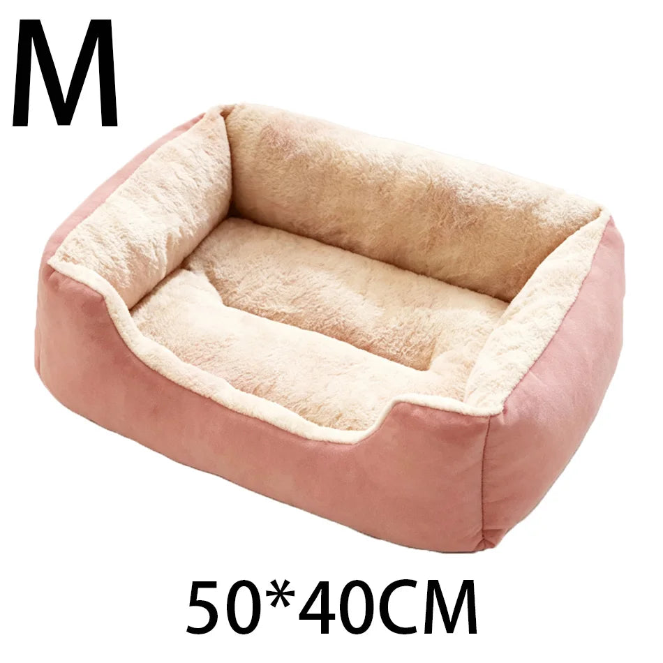 Comfortable cushioned bedding for dogs and cats
