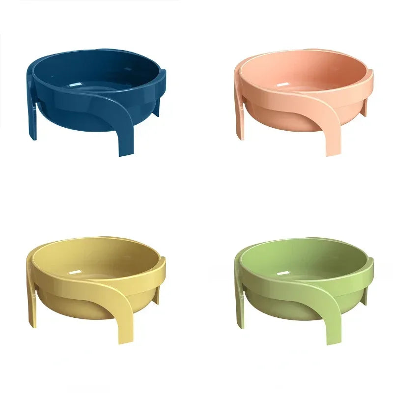 Hign-concerned Elevated Dog Bowl With Stand For Water And Feeding