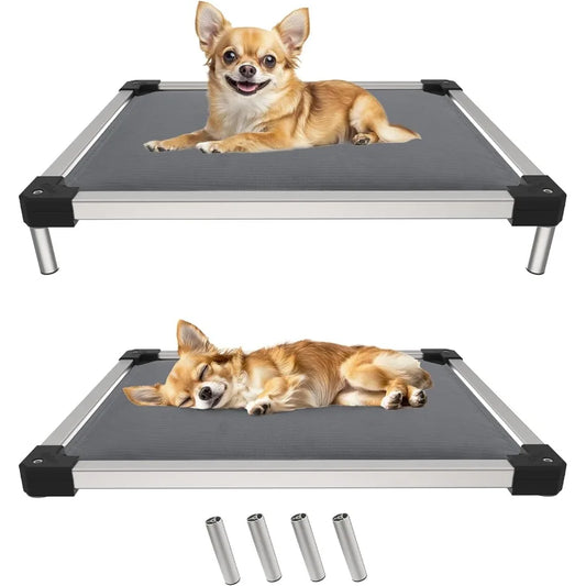 TitanNest ChewProof Elevated Dog Bed for Indoor Outdoor Use
