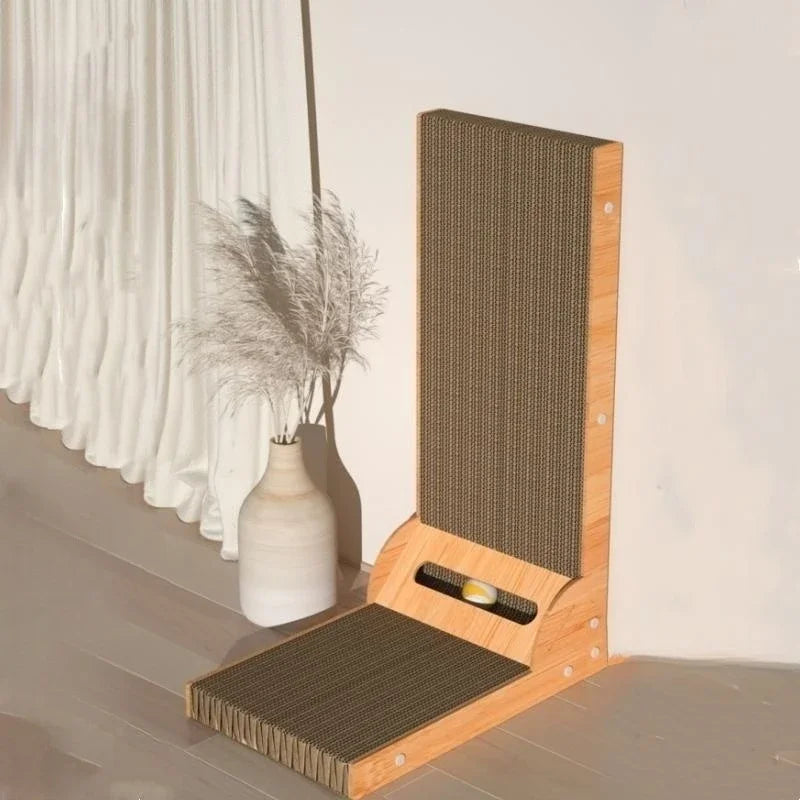 NONECN Cat Scratcher Detachable Wooden Scratching Post For Cats