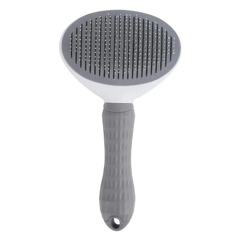DIAMRI Self-Cleaning Pet Grooming Brush With Retractable Bristles