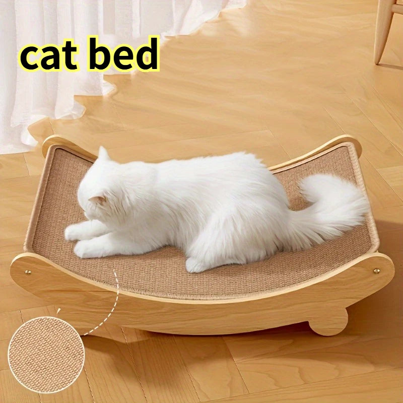 Novelty MoonCN Sword And Hemp Rope Cat Scratching Board