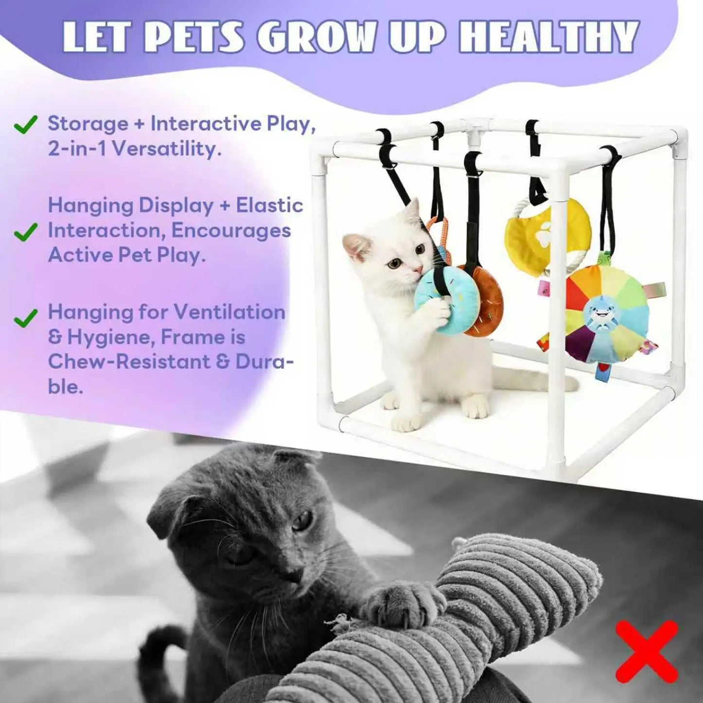 Dog Agility Indoor Playground With Interactive Toys For Small Dogs