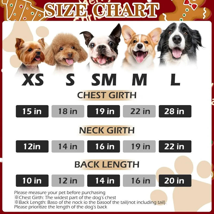 Dog Christmas Hoodie Reindeer Costume Fluffy Sweater Coat