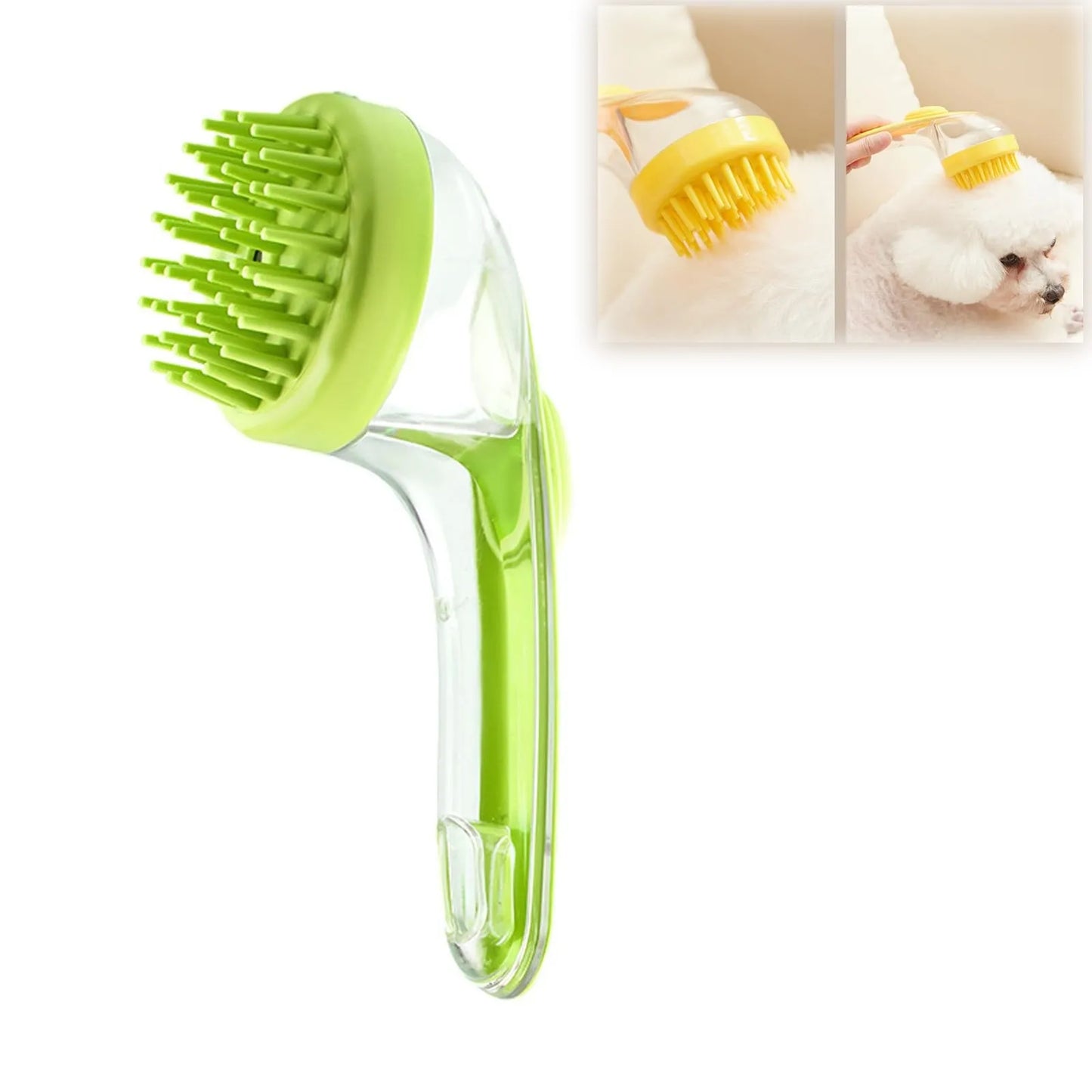 Multifunctional Pet Shampoo Brush and Liquid Bathing Massage Brush