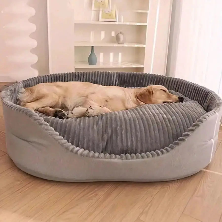 Machine-Washable Soft & Cozy Pet Bed – All-Season Dog & Cat House With Warm Mat | Plush Comfort, Winter Essential & Perfect Christmas Gift For Small/Medium/Large Pets, Indoor Outdoor Use by Furtastic Pet Essentials