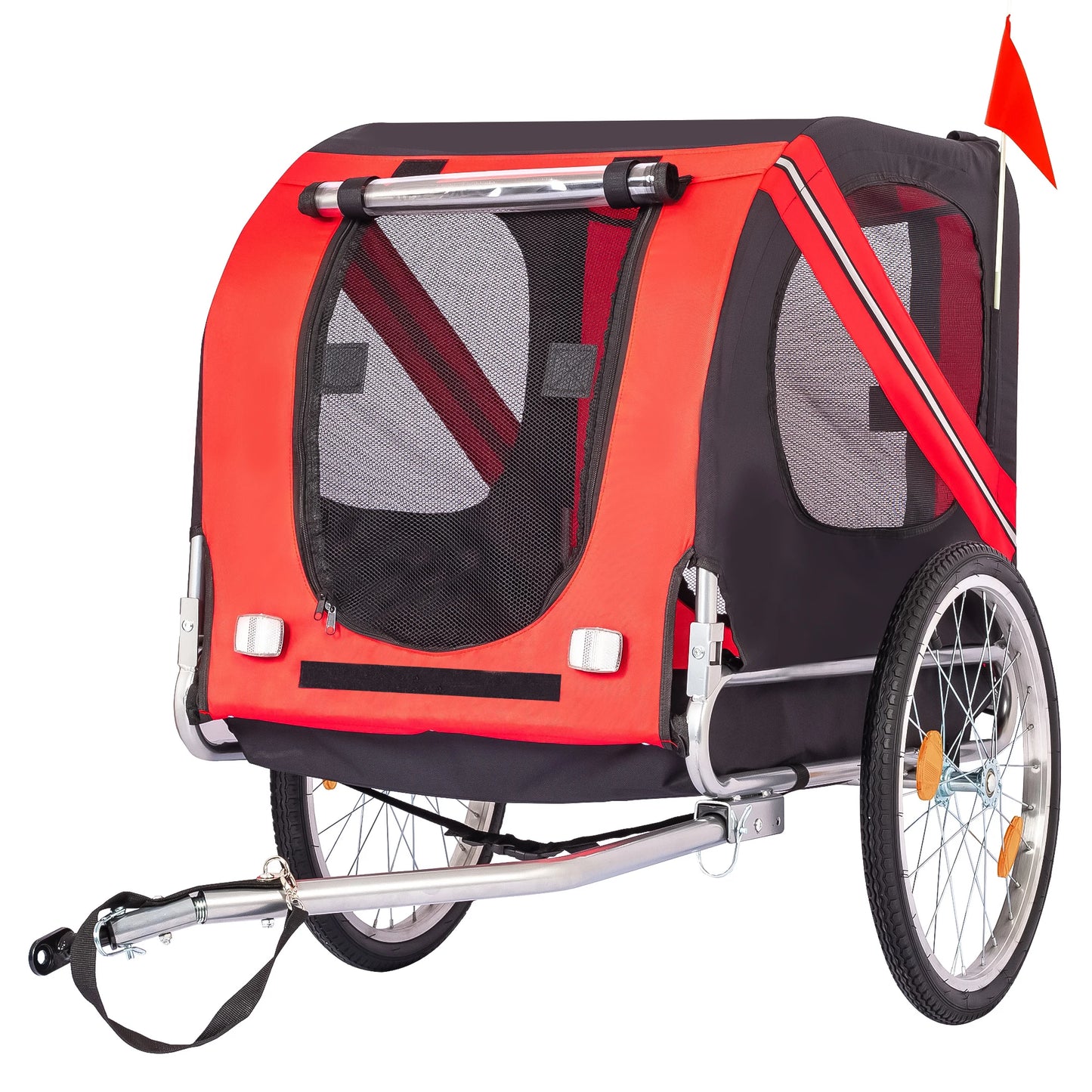 Steel Dog Bike Trailer with Universal Coupler