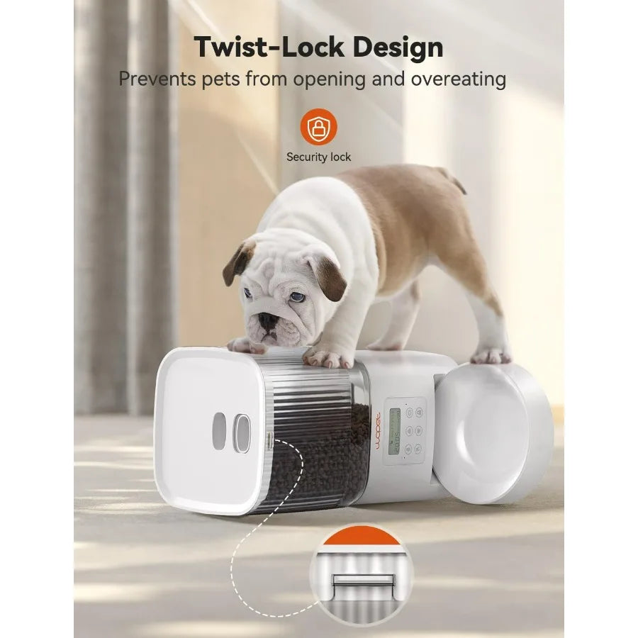 Hign-concerned Automatic Cat And Dog Feeder With App Control