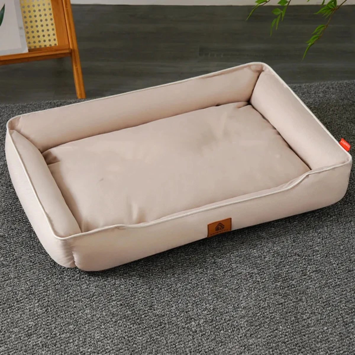 Four Season Square Dog Bed For Large Dogs Bite Resistant Waterproof Sofa