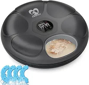 Hign-concerned Cordless Automatic Cat Feeder for Wet Food