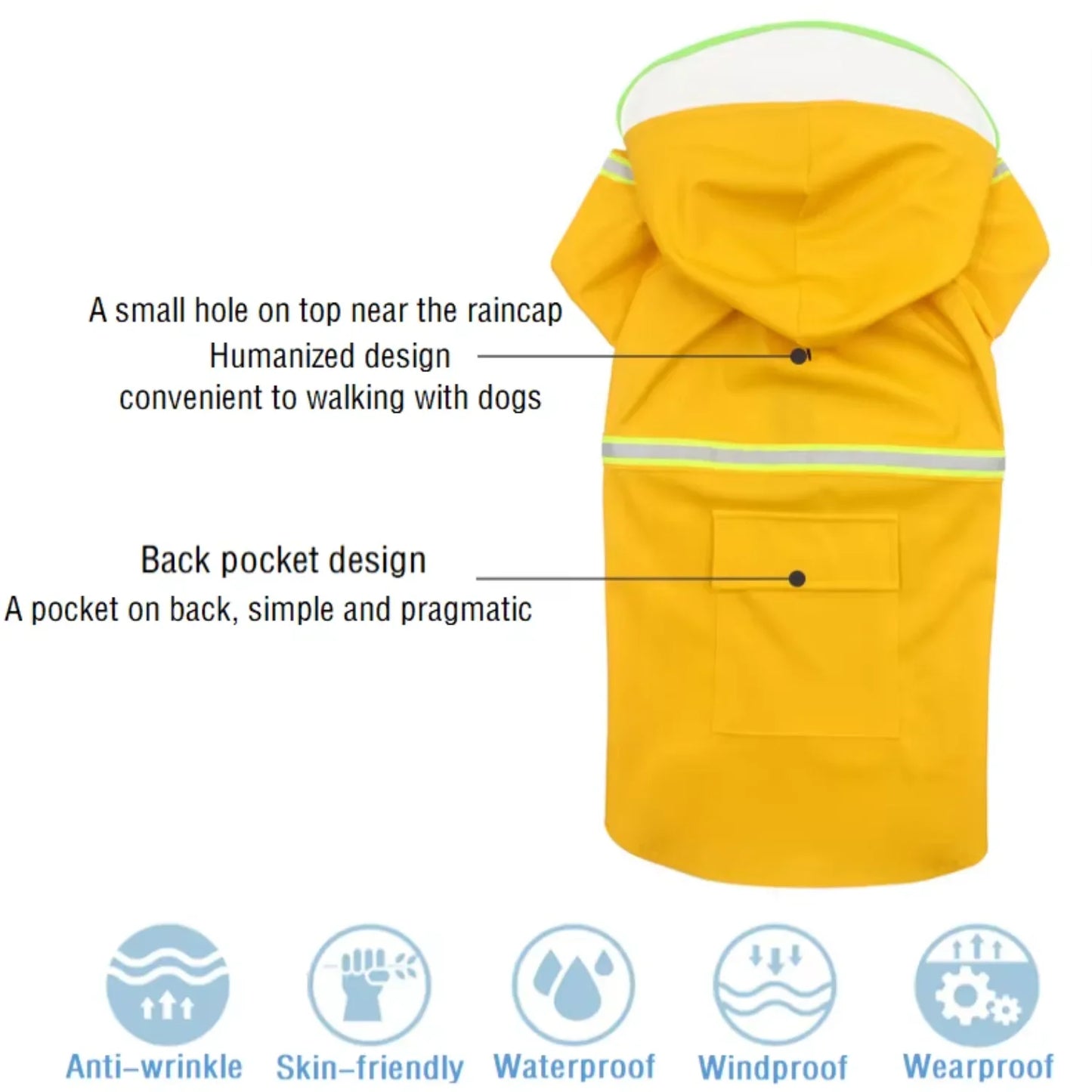 Glow Waterproof Dog Coat For All Breeds All Weather Protection