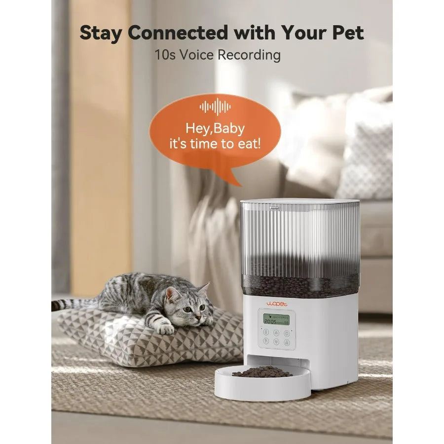 Hign-concerned Automatic Cat And Dog Feeder With App Control