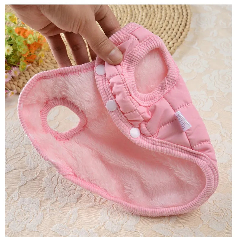 Winter Warm Dog Coat For Small Medium Dogs Chihuahua French Bulldog